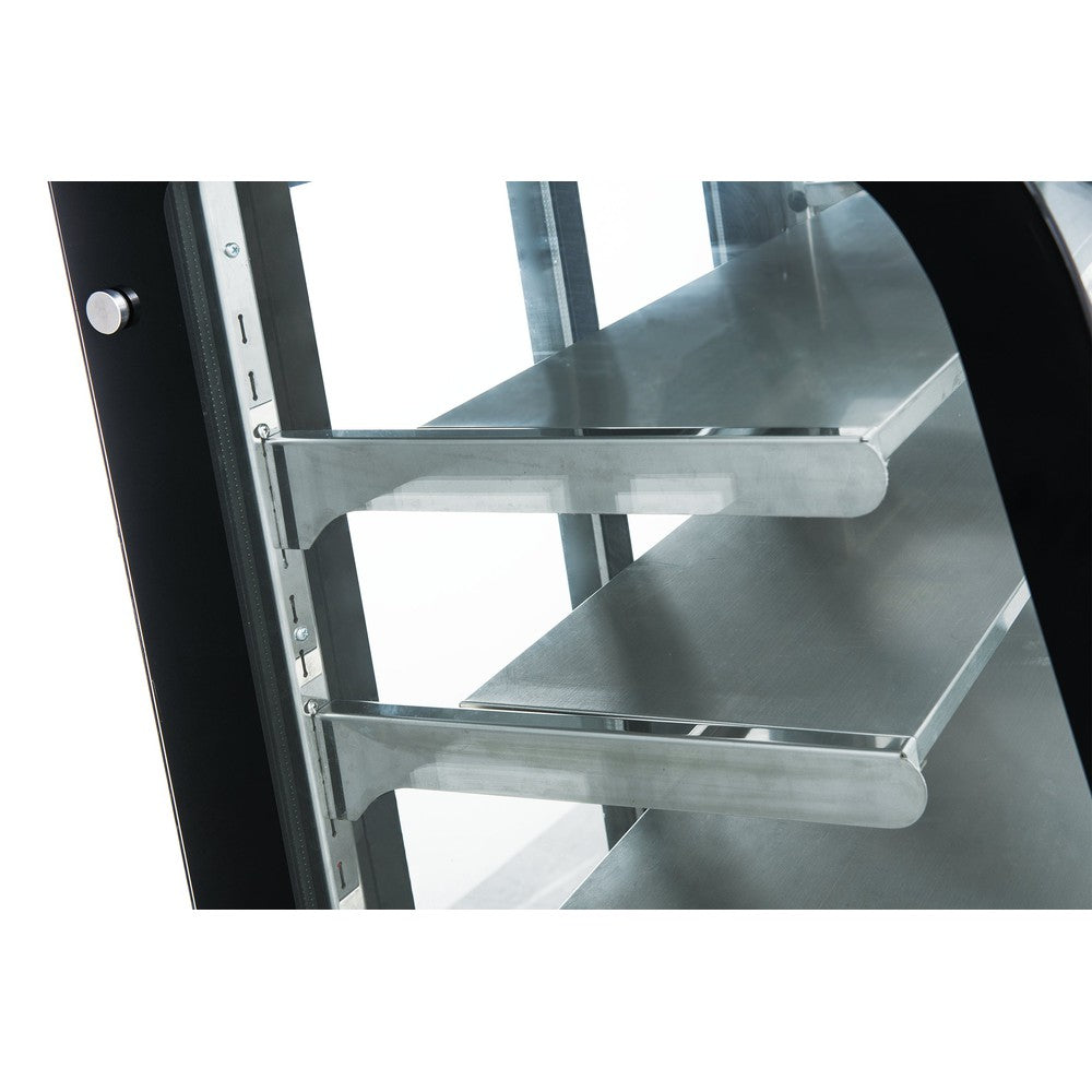 Dukers DDM48R-CB Curved Glass 48" Cake Showcase image 4
