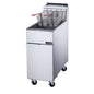 Dukers DCF4-LPG Liquid Propane Gas Fryer with 4 Tube Burners image 1