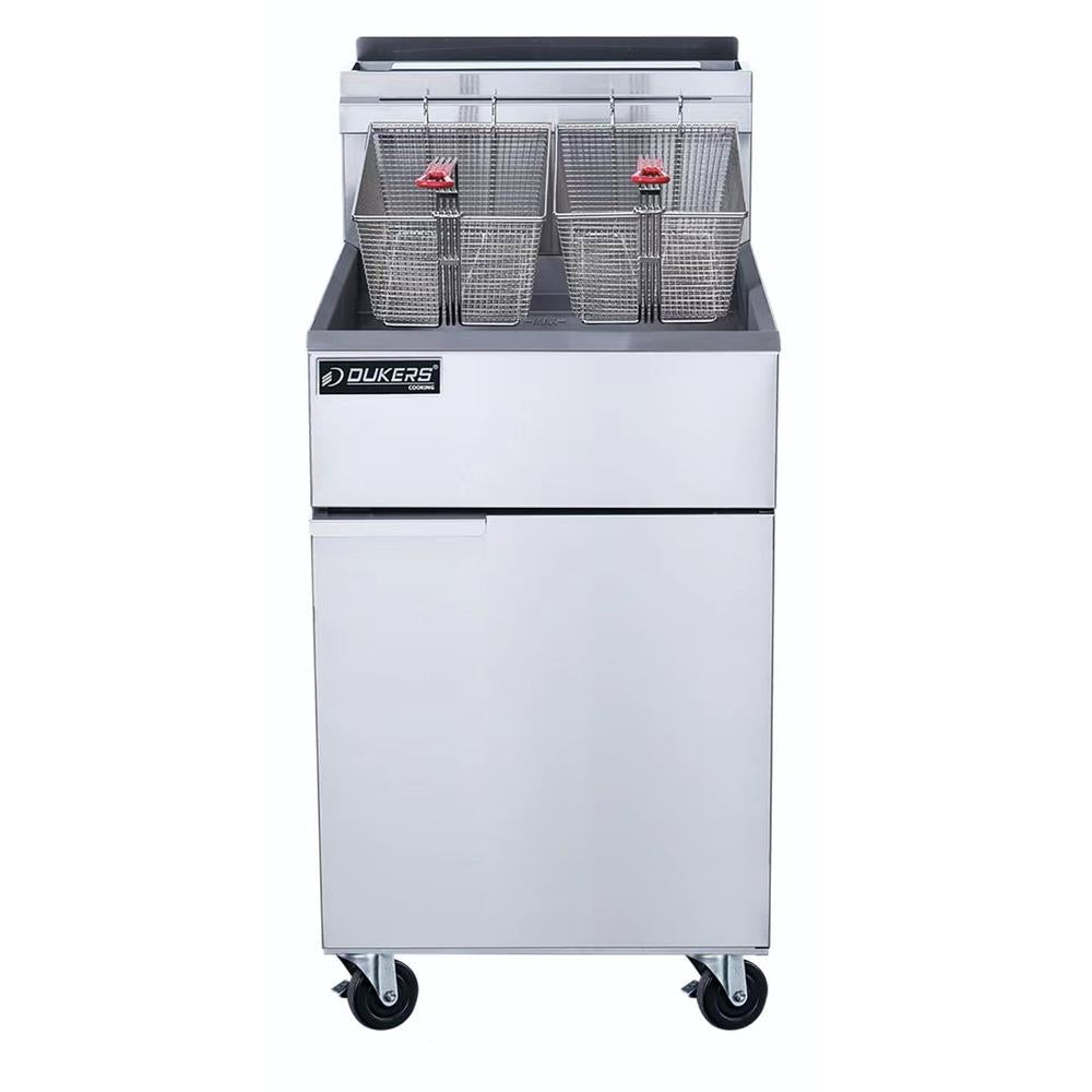 Dukers DCF5-LPG Liquid Propane Gas Fryer with 5 Tube Burners image 2