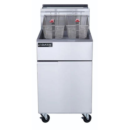 Dukers DCF5-LPG Liquid Propane Gas Fryer with 5 Tube Burners image 2