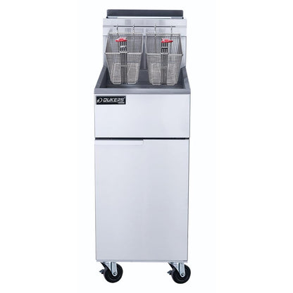 Dukers DCF4-LPG Liquid Propane Gas Fryer with 4 Tube Burners image 2