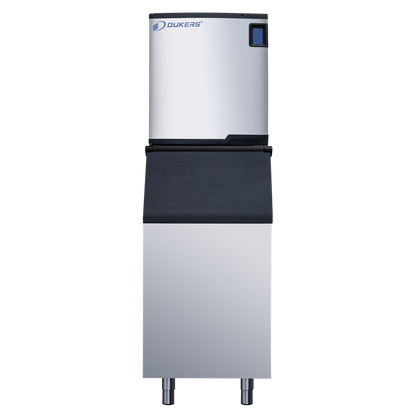 Dukers DIM700A High-Capacity Commercial Ice Machine with 550 lb Storage Bin – 785 lb Daily Production image 2