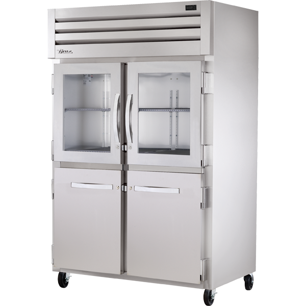 True STA2R-2HG/2HS-HC Reach-In Combination Half Swing Door Refrigerator with Hydrocarbon Refrigerant