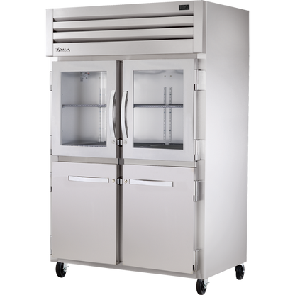 True STA2R-2HG/2HS-HC Reach-In Combination Half Swing Door Refrigerator with Hydrocarbon Refrigerant