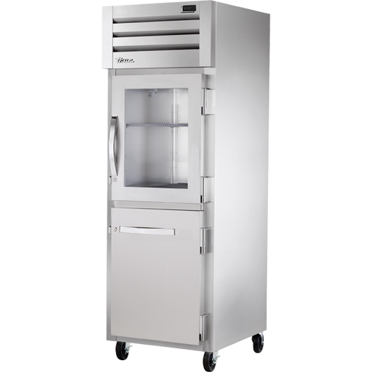 True STG1R-1HG/1HS-HC Reach-In Combination Half Swing Door Refrigerator with Hydrocarbon Refrigerant