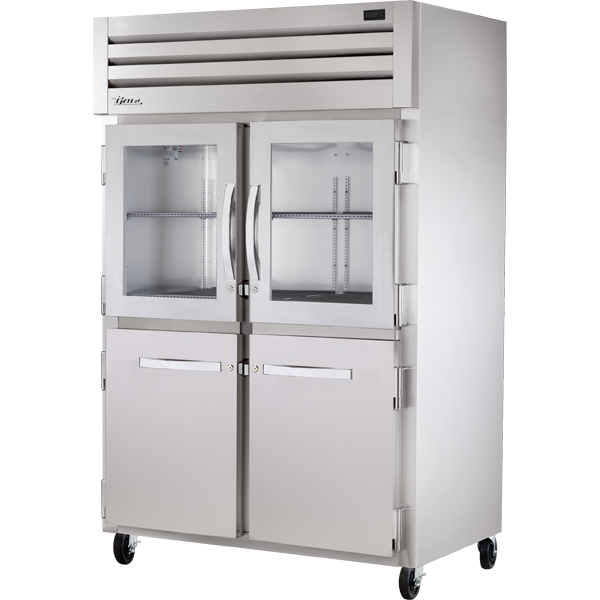 True STG2R-2HG/2HS-HC Reach-In Combination Half Swing Door Refrigerator with Hydrocarbon Refrigerant