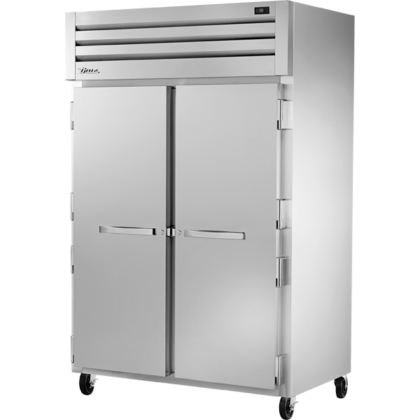 True STR2R-2S-HC Reach-In Solid Swing Door Refrigerator with Hydrocarbon Refrigerant