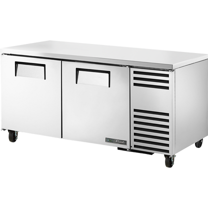 True TUC-67F-HC Solid Door Freezer with Hydrocarbon Refrigerant