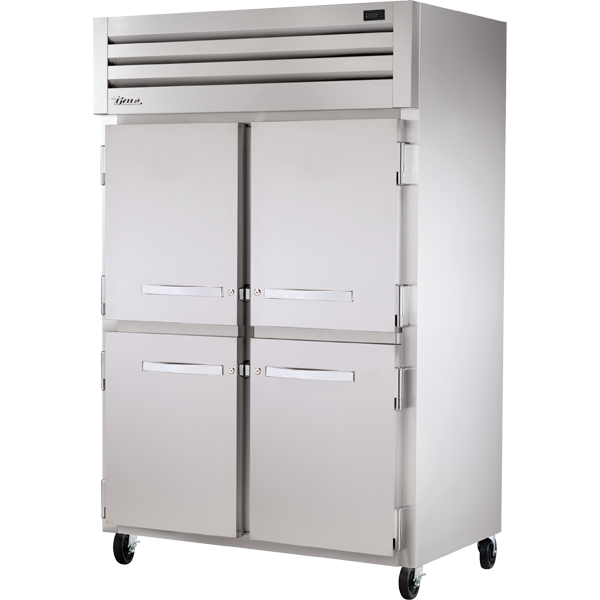 True STR2R-4HS-HC Reach-In Solid Half Swing Door Refrigerator with Hydrocarbon Refrigerant