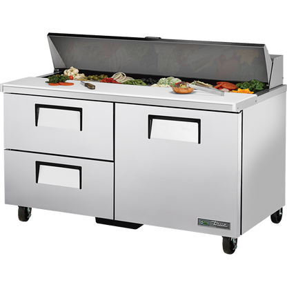 True TSSU-60-16D-2-HC Drawered Sandwich/Salad Unit with Hydrocarbon Refrigerant