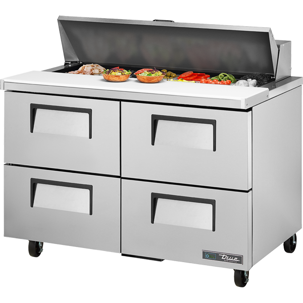 True TSSU-48-12D-4-HC Drawered Sandwich/Salad Unit with Hydrocarbon Refrigerant - view 2