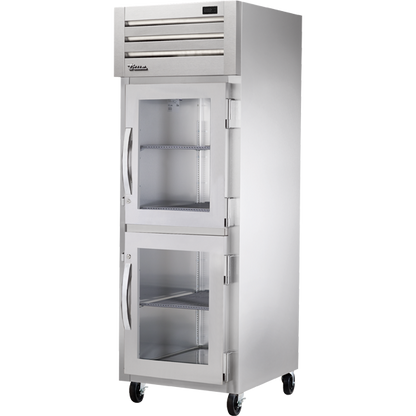 True STG1R-2HG-HC Reach-In Glass Half Swing Door Refrigerator with Hydrocarbon Refrigerant