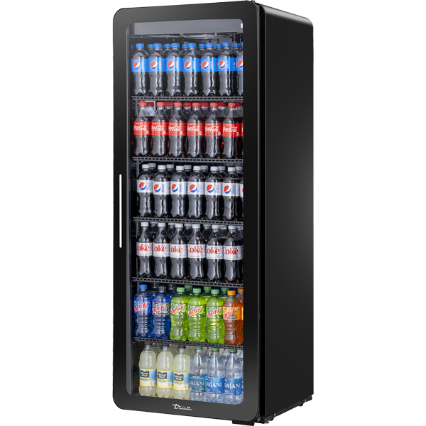 True CVM-13-HC~EGC01 Swing Door Curved Edge Refrigerator with Hydrocarbon Refrigerant