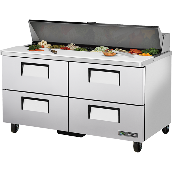 True TSSU-60-16D-4-HC Drawered Sandwich/Salad Unit with Hydrocarbon Refrigerant