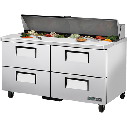 True TSSU-60-16D-4-HC Drawered Sandwich/Salad Unit with Hydrocarbon Refrigerant