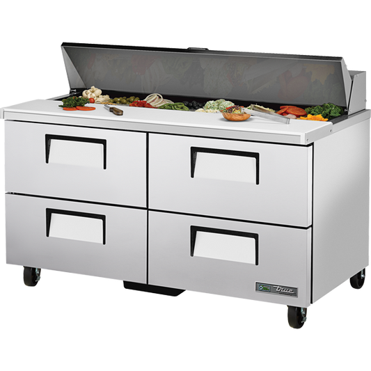 True TSSU-60-16D-4-HC Drawered Sandwich/Salad Unit with Hydrocarbon Refrigerant