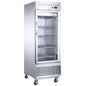 Dukers D28F-GS1 Bottom Mount Glass Single Door Commercial Reach-in Freezer image 1