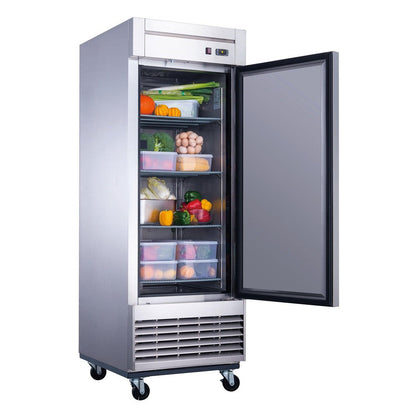 Dukers D28R Single Door Commercial Refrigerator in Stainless Steel image 2