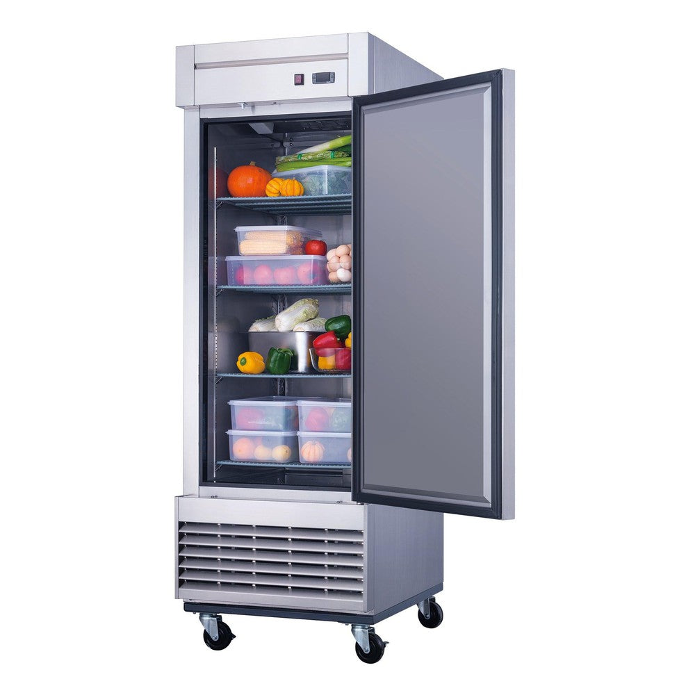 Dukers D28R Single Door Commercial Refrigerator in Stainless Steel image 4