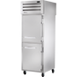 True STA1RPT-2HS-1S-HC Pass-Thru Solid Half Front/Solid Rear Swing Doors Refrigerator with Hydrocarbon Refrigerant