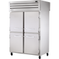 True STG2RPT-4HS-2S-HC Pass-Thru Solid Half Front/Solid Rear Swing Doors Refrigerator with Hydrocarbon Refrigerant
