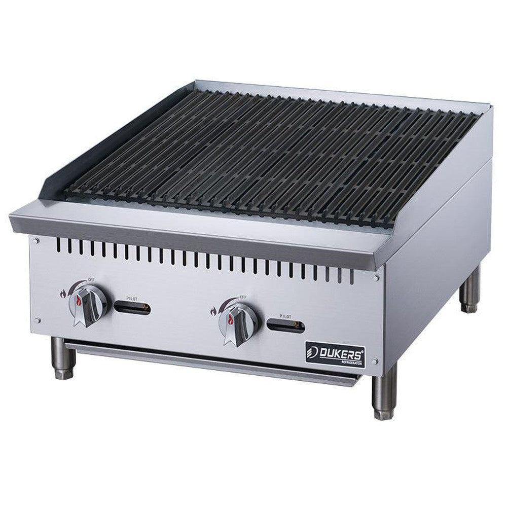 Dukers DCRB24 24 in. W Countertop Charbroiler image 3