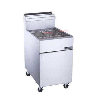Dukers DCF5-LPG Liquid Propane Gas Fryer with 5 Tube Burners image 1