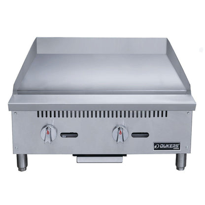 Dukers DCGMA24 24 in. W Griddle with 2 Burners image 2