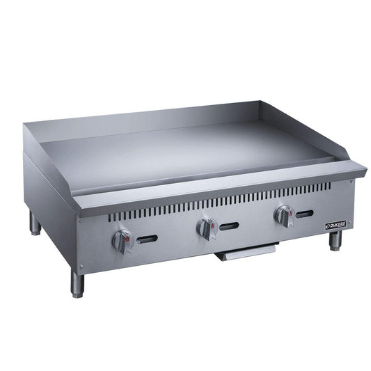 Dukers DCGMA36 36 in. W Griddle with 3 Burners image 1