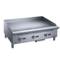 Dukers DCGT36 36 in. Thermostatic Griddle with 3 Burners image 1