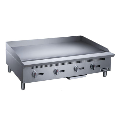Dukers DCGT48 48 in. Thermostatic Griddle with 4 Burners image 1