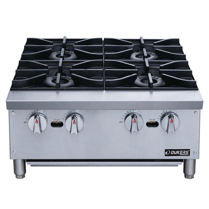Dukers DCHPB24 Hot Plate with 4 Burners image 2