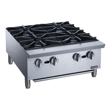 Dukers DCHPB24 Hot Plate with 4 Burners image 3