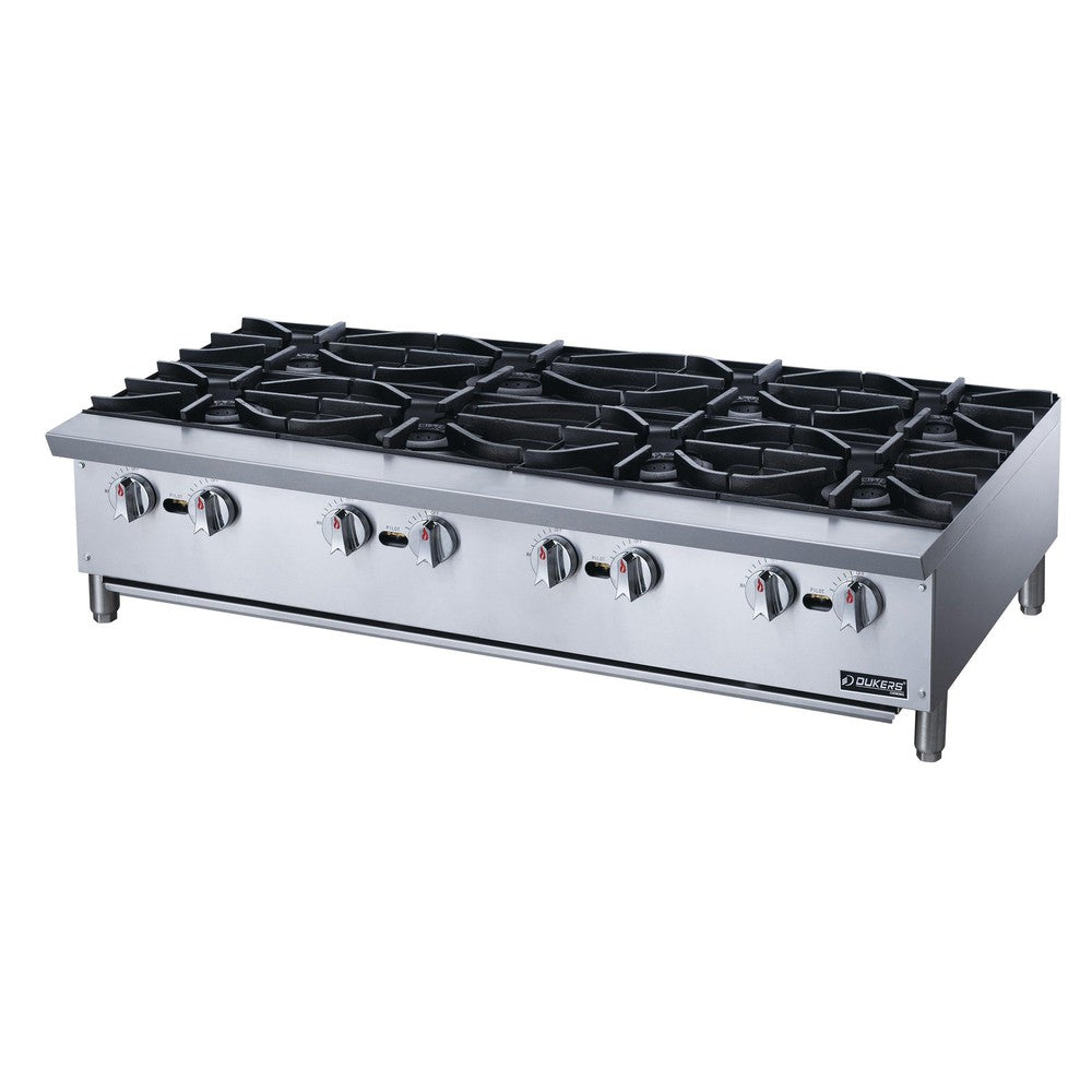 Dukers DCHPB48 Hot Plate with 8 Burners image 1