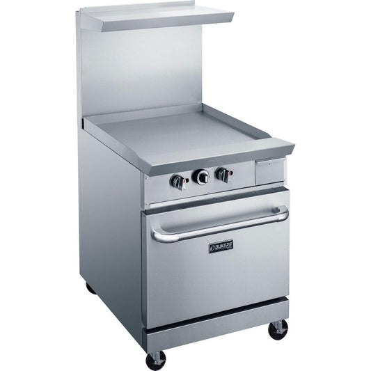 Dukers DCR24-GM 24" Gas Range with 24" Griddle image 1