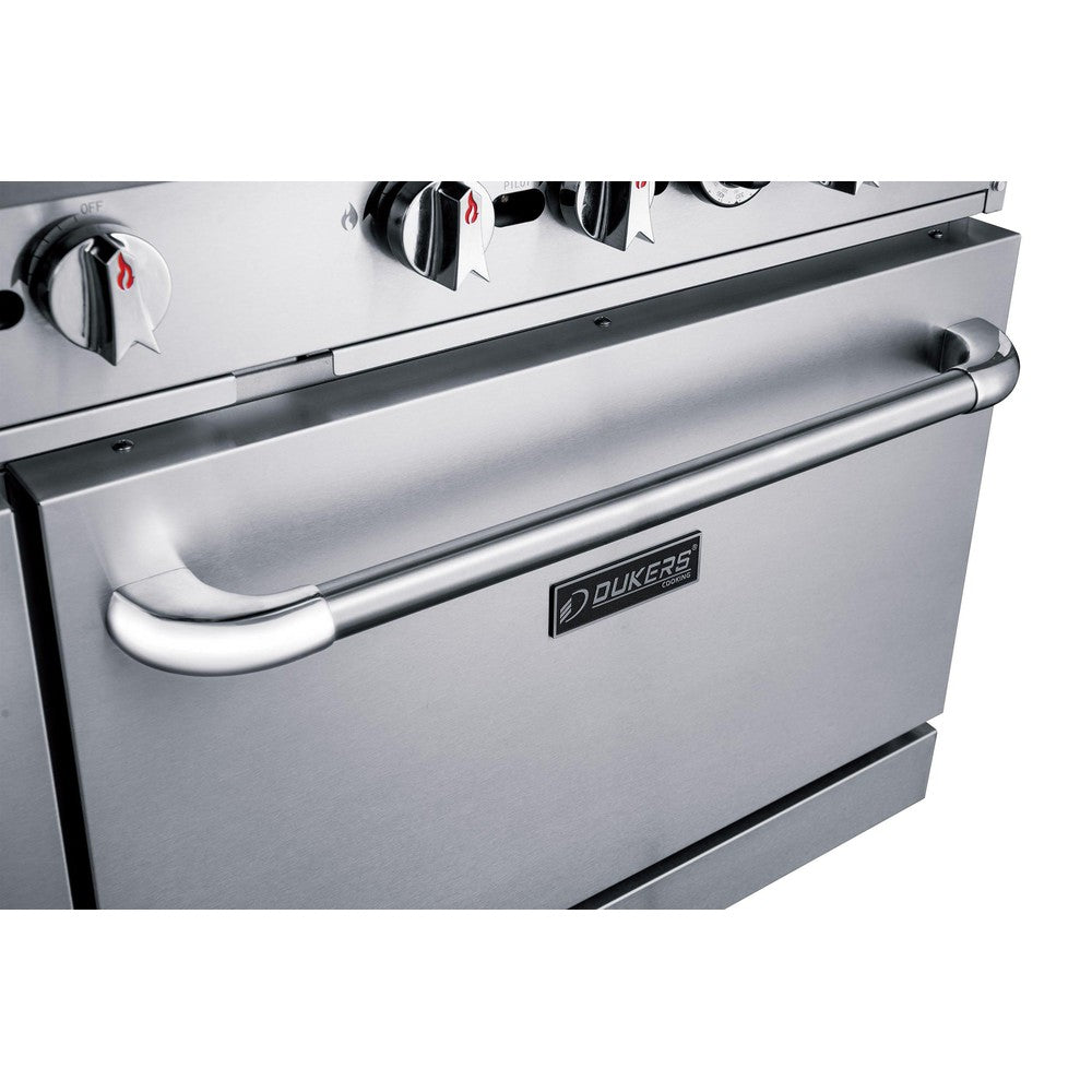 Dukers DCR60-10B 60" Gas Range with Ten (10) Open Burners image 8
