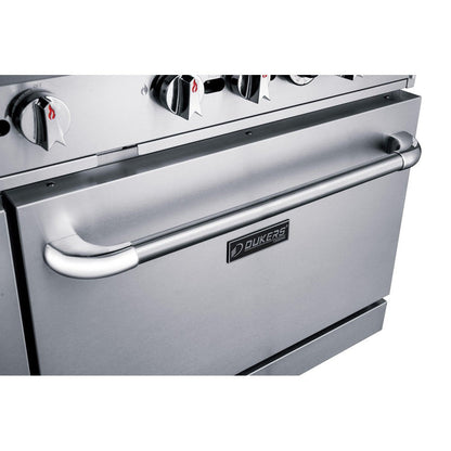 Dukers DCR60-10B 60" Gas Range with Ten (10) Open Burners image 8