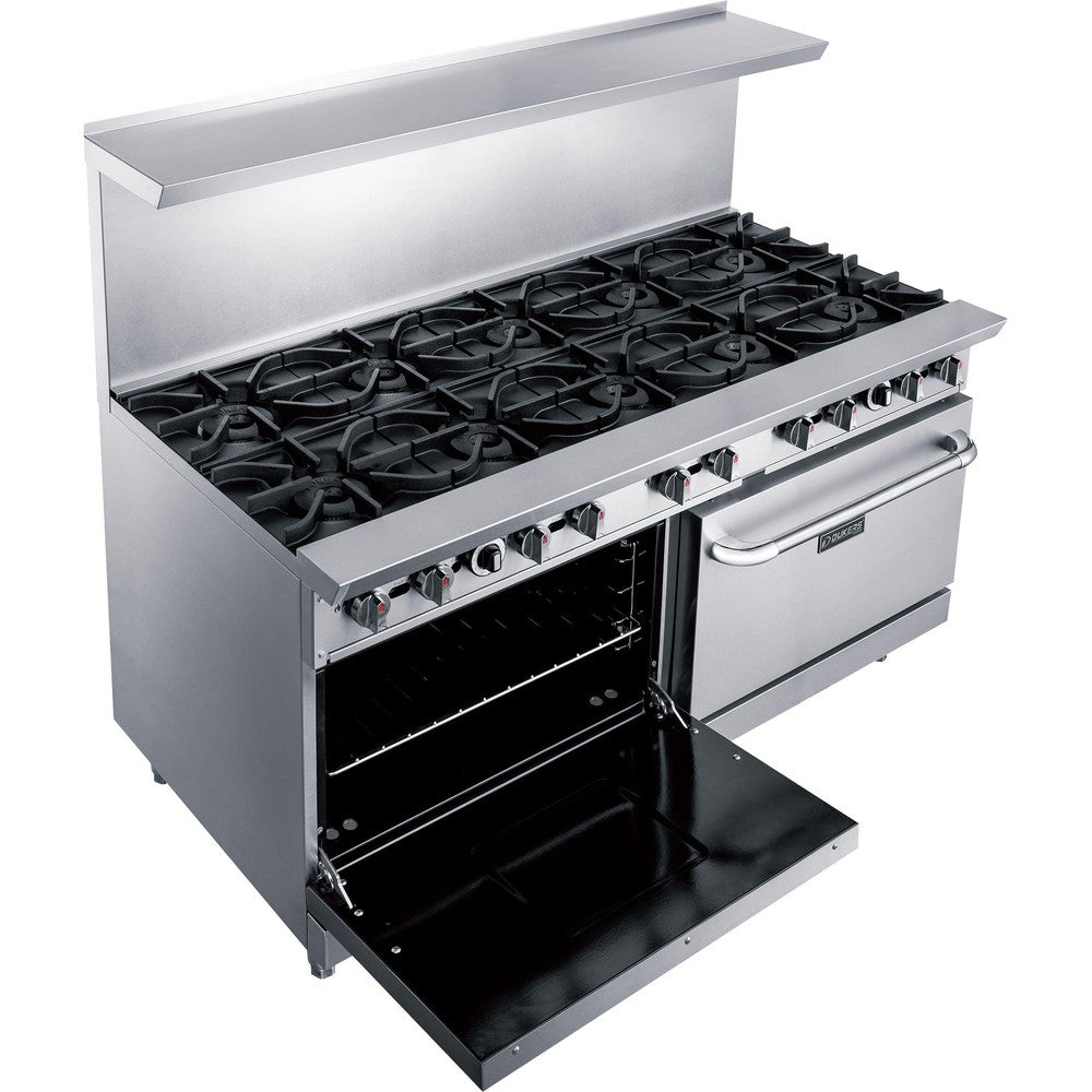 Dukers DCR60-10B 60" Gas Range with Ten (10) Open Burners image 5