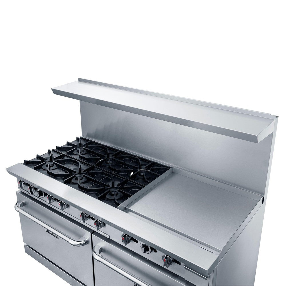 Dukers DCR60-6B24GM 60" Gas Range with Six (6) Open Burners & 24" Griddle image 4