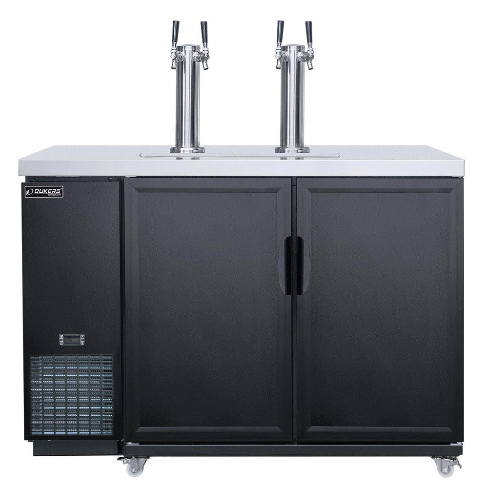 Dukers DKB48-M2 Dual Tap Kegerator Beer Dispenser image 2