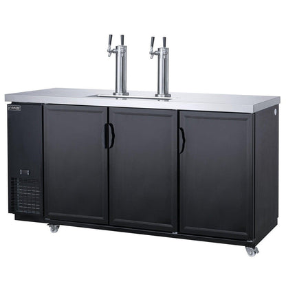 Dukers DKB72-M3 Dual Tap Kegerator Beer Dispenser image 3