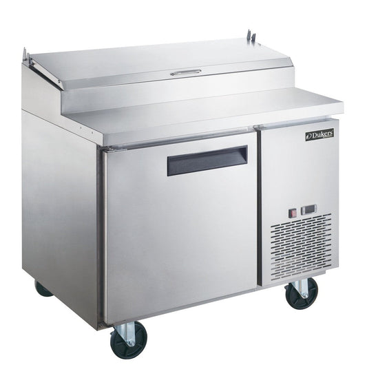Dukers DPP44-6-S1 Commercial Single Door Pizza Prep Table Refrigerator image 1