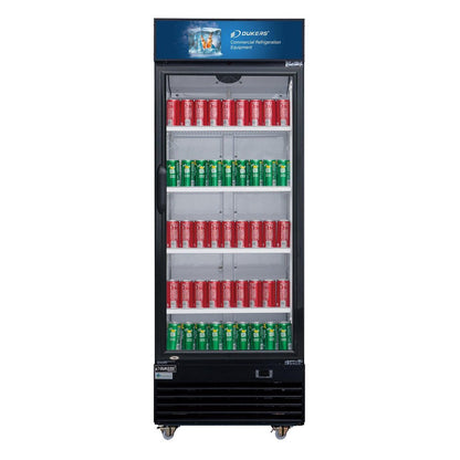 Dukers DSM-15R Commercial Single Glass Swing Door Merchandiser Refrigerator image 2