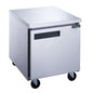 Dukers DUC29R Single Door Undercounter Refrigerator in Stainless Steel image 1