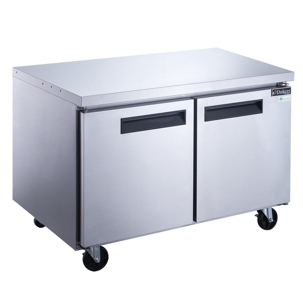 Dukers DUC36R 2-Door Undercounter Refrigerator in Stainless Steel image 1