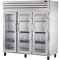 True STR3R-3G-HC Reach-In Glass Swing Door Refrigerator with Hydrocarbon Refrigerant