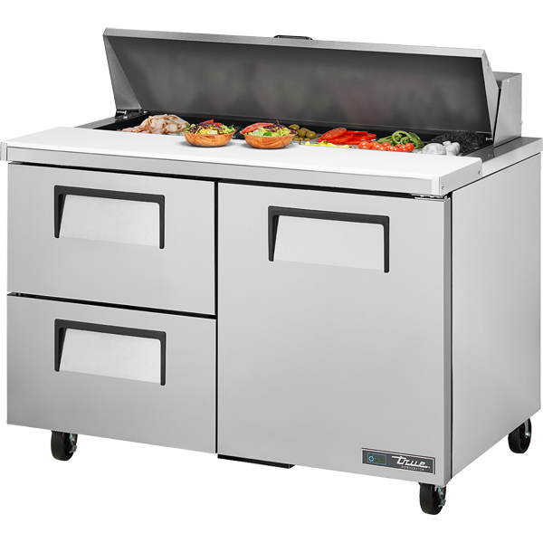 True TSSU-48-12D-2-HC Drawered Sandwich/Salad Unit with Hydrocarbon Refrigerant