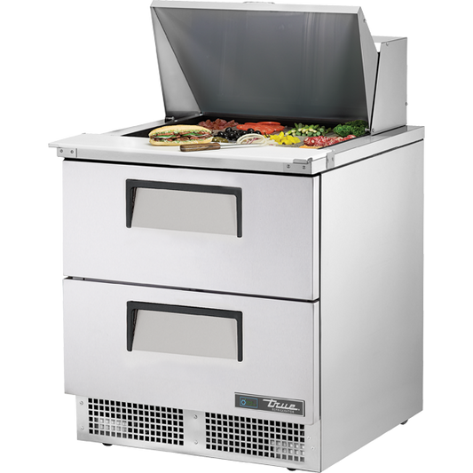 True TFP-32-12M-D-2-HC Drawered Food Prep Unit with Hydrocarbon Refrigerant