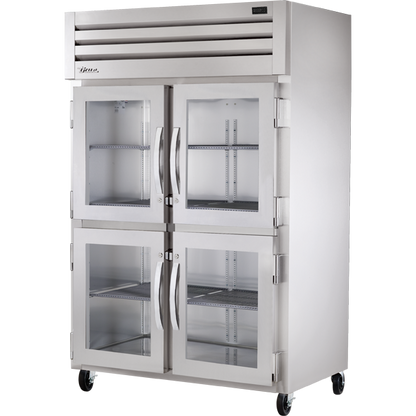 True STG2R-4HG-HC Reach-In Glass Half Swing Door Refrigerator with Hydrocarbon Refrigerant
