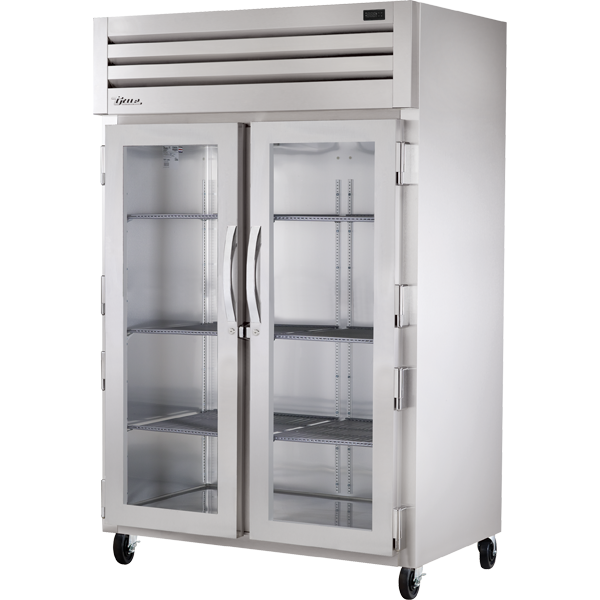 True STA2R-2G-HC Reach-In Glass Swing Door Refrigerator with Hydrocarbon Refrigerant